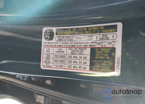 2016 Mazda Cx-9 Grand Touring из США, поврежденный, VIN JM3TCBDY1G0113795